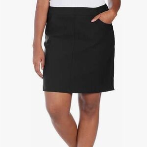 Hilary Radley Black Skort - Size Large (12-14).  New!  No Tags.